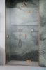 Radaway Essenza 8 Brushed Copper Dwj drzwi wnękowe 100cm prawe szczotkowana miedź/szkło przejrzyste 10480612-01-01R/10460337-93-01R